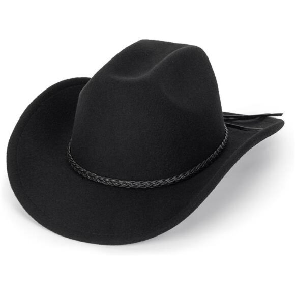 Western Cowboy Hat Classic Black3 main image 7